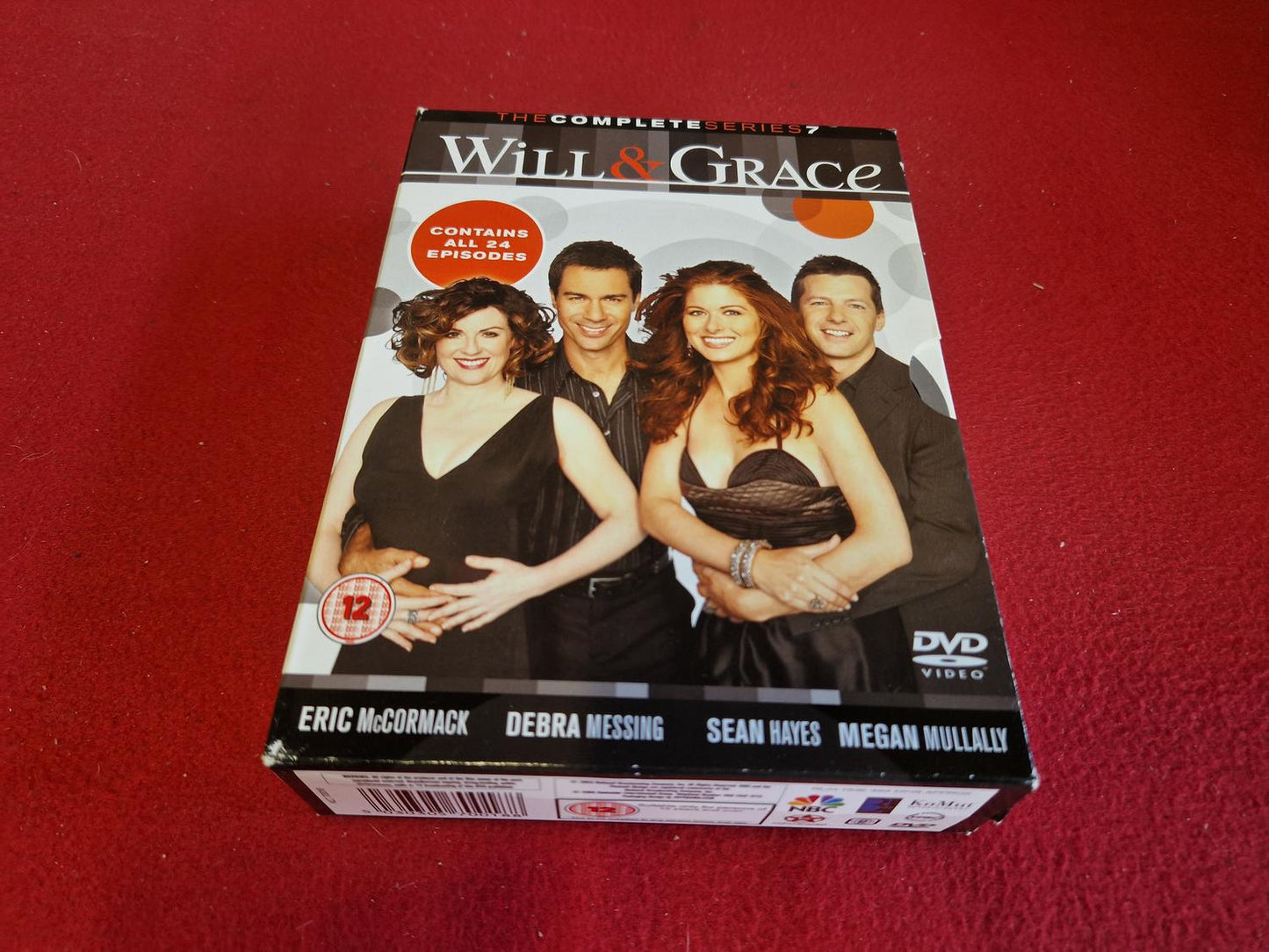 WILL & GRACE SERIES 7 BOX till DVD