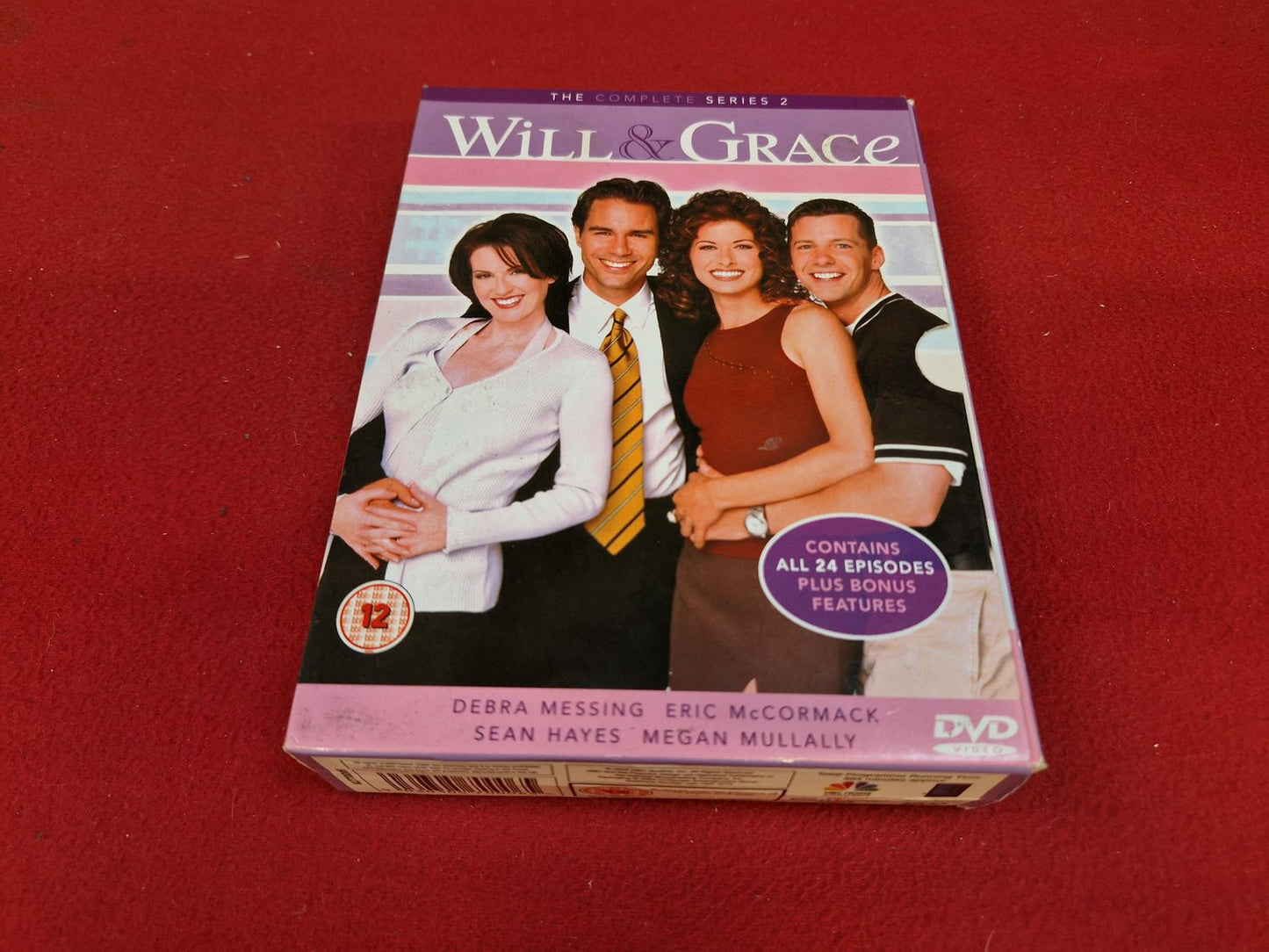 WILL & GRACE THE COMPLETE SERIES 2 BOX till DVD