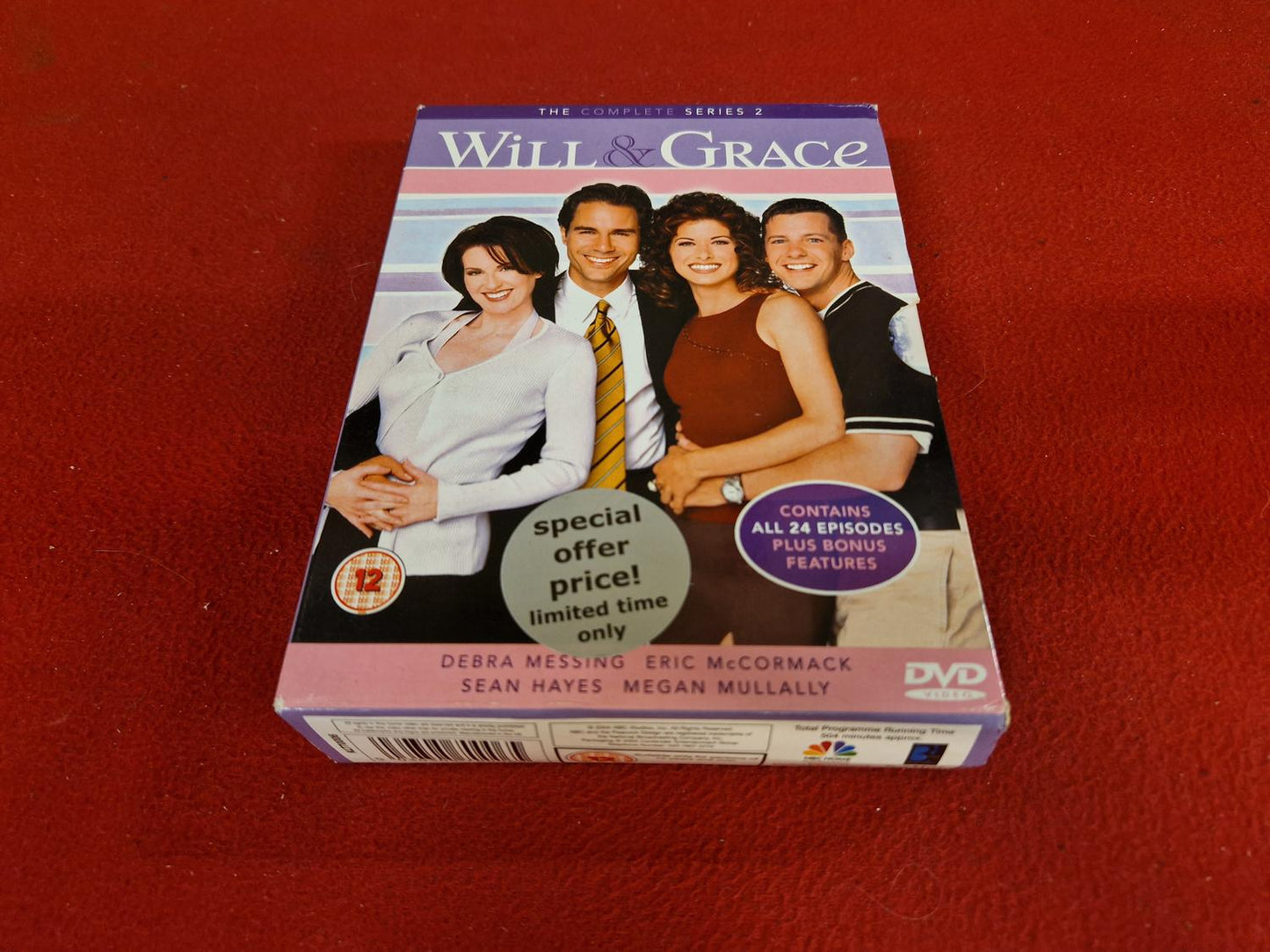 WILL & GRACE THE COMPLETE SERIES 2 BOX till DVD