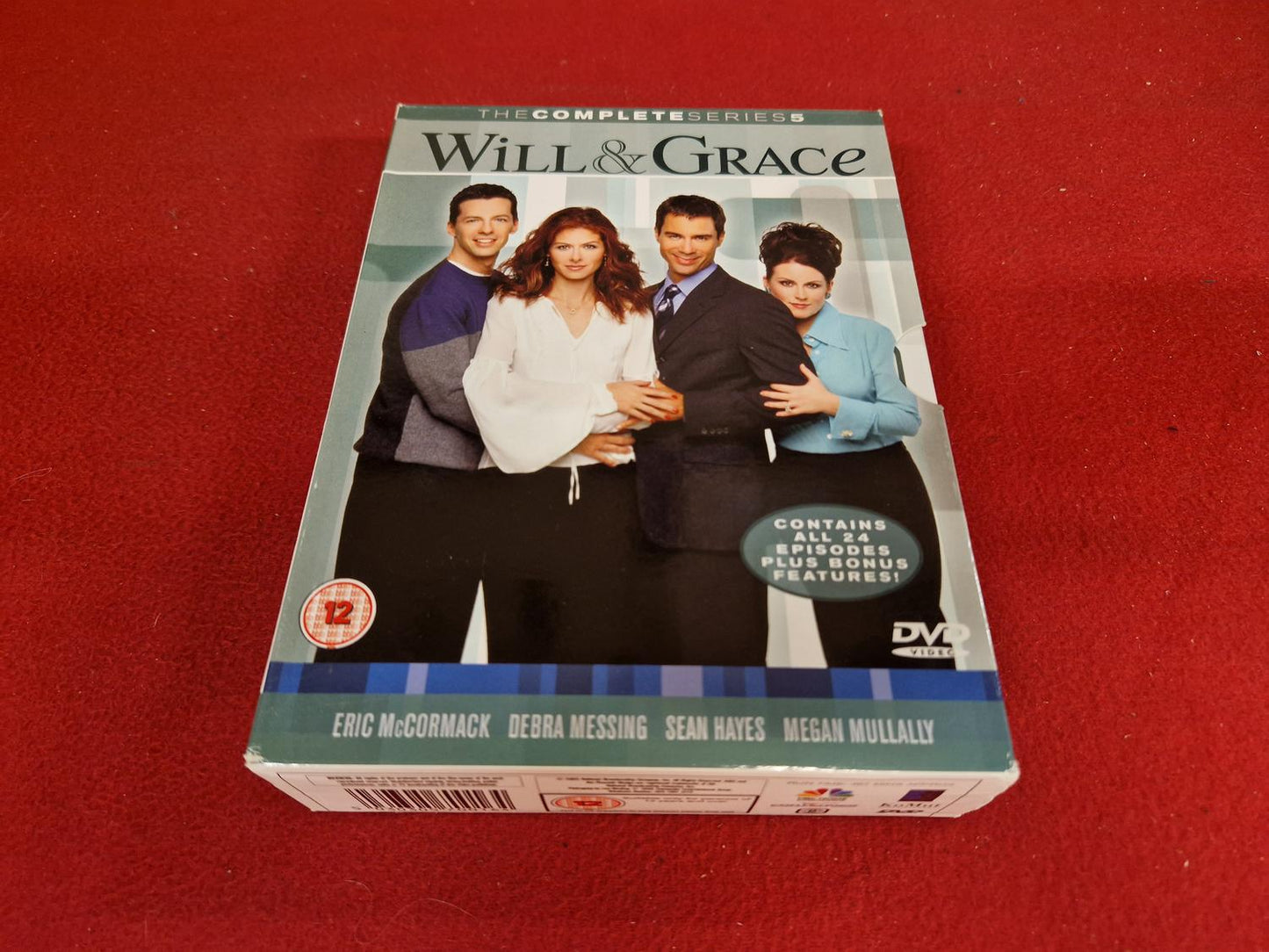WILL & GRACE THE COMPLETE SERIES 5 BOX till DVD