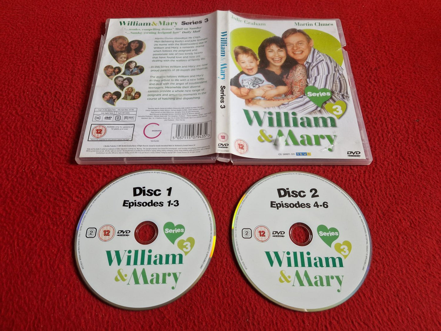 WILLIAM & MARY SERIES 3 DVD