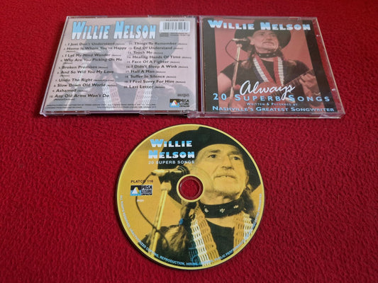 WILLIE NELSON ALWAYS 20 SUPERB SONGS CD