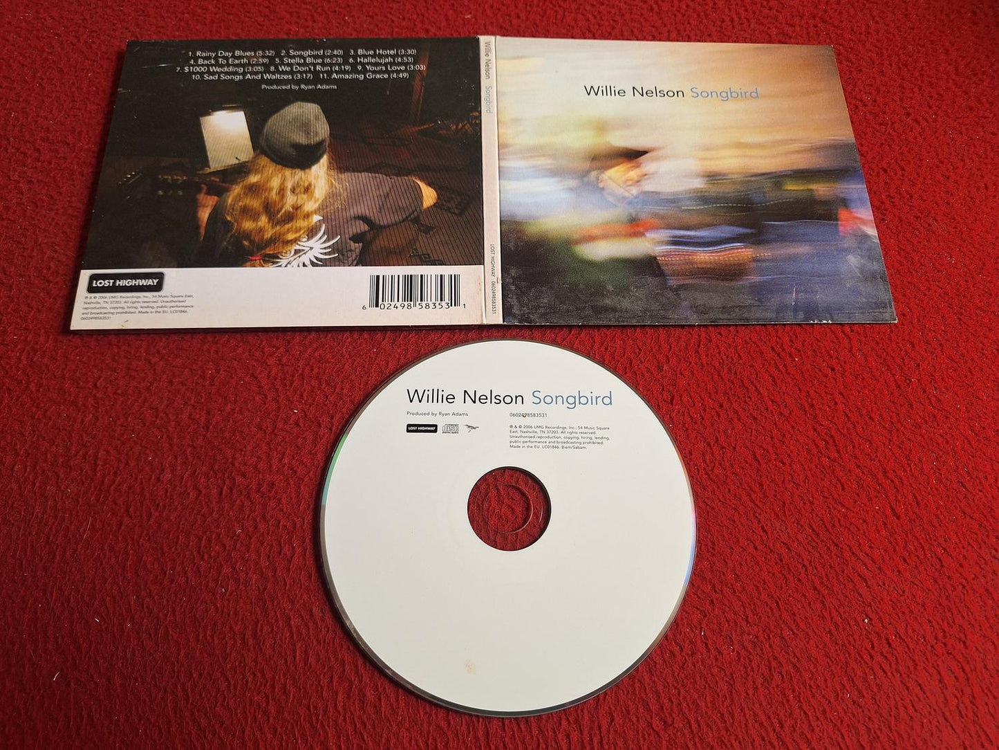 WILLIE NELSON SONGBIRD CD