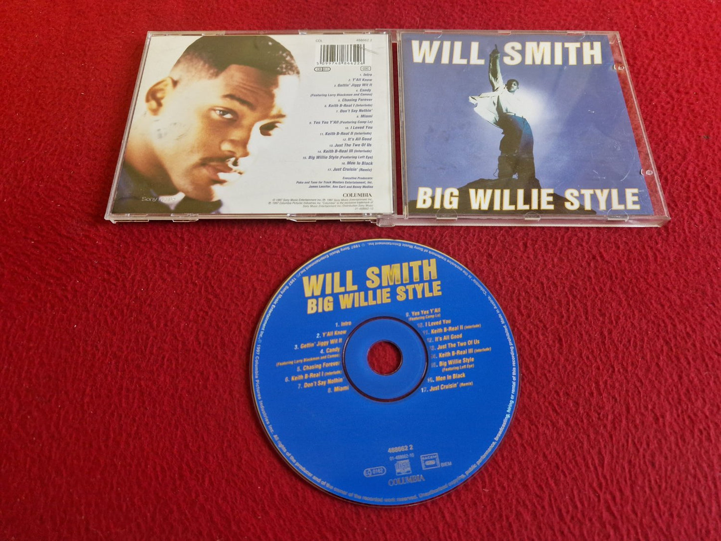 WILL SMITH BIG WILLIE STYLE CD