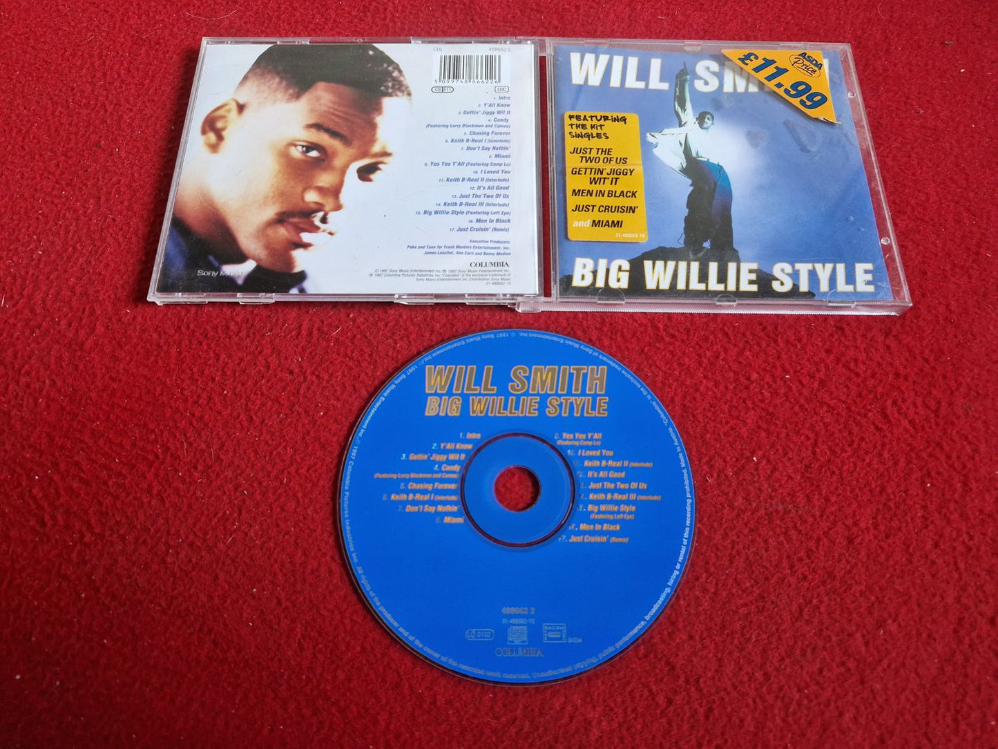 WILL SMITH BIG WILLIE STYLE CD