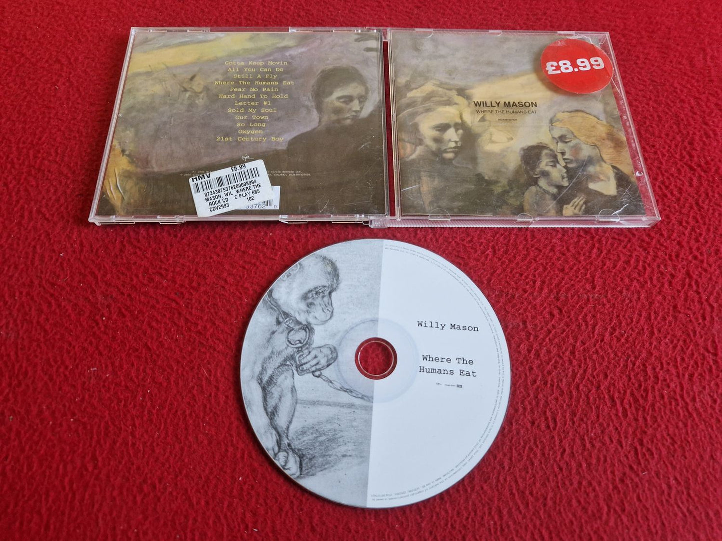 WILLY MASON WHERE THE HUMANS EAT CD