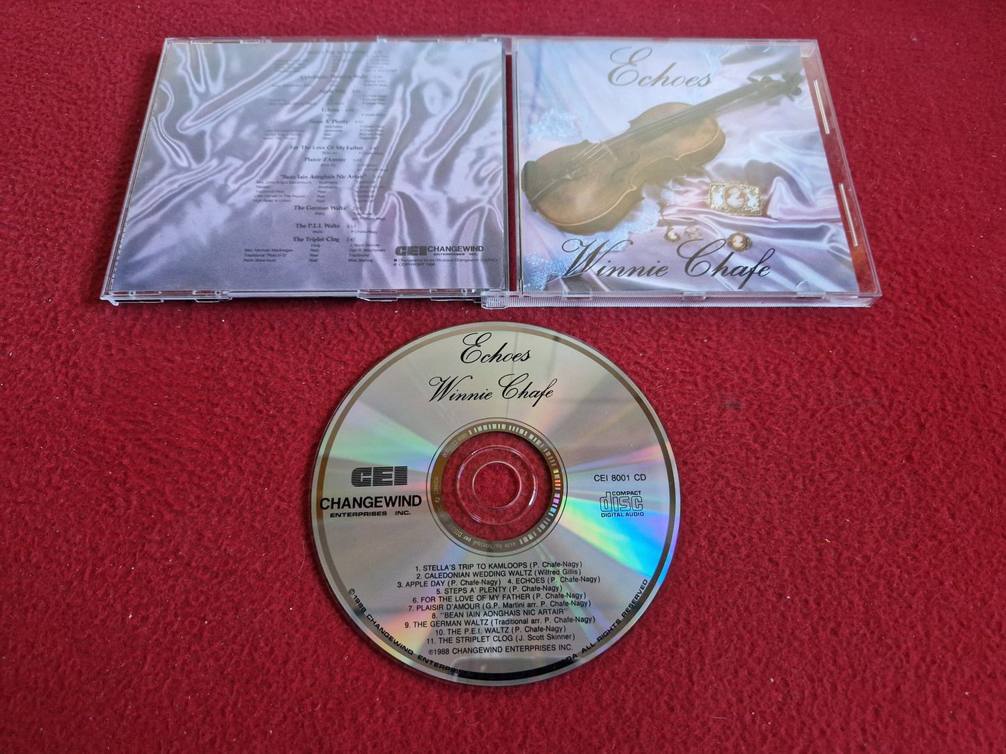 WINNIE CHAFE ECHOES till CD