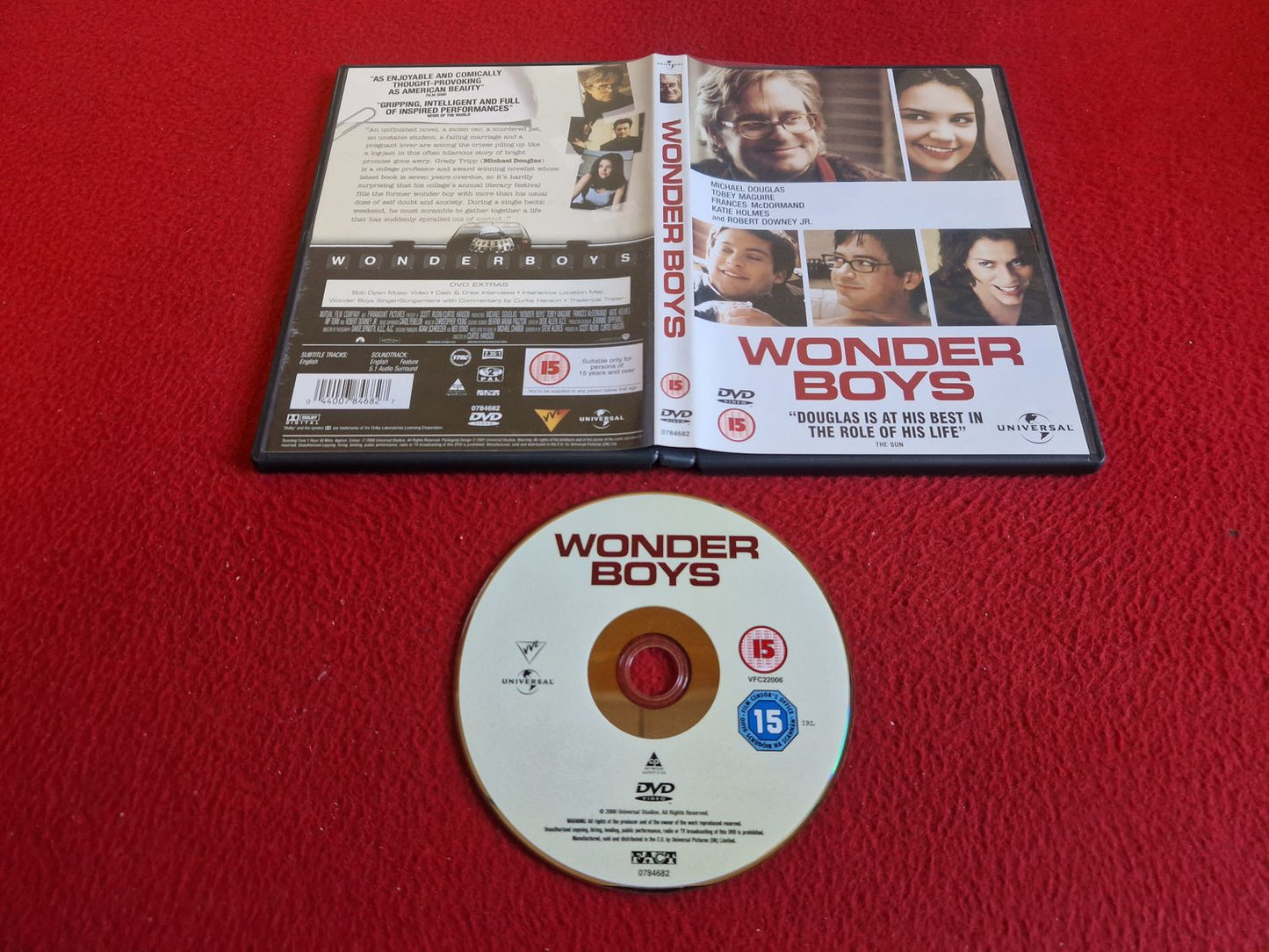 WONDER BOYS DVD