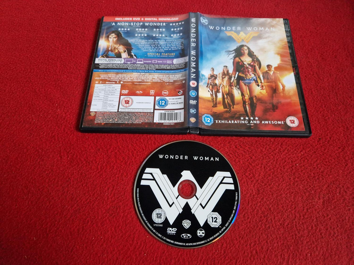 WONDER WOMAN DVD