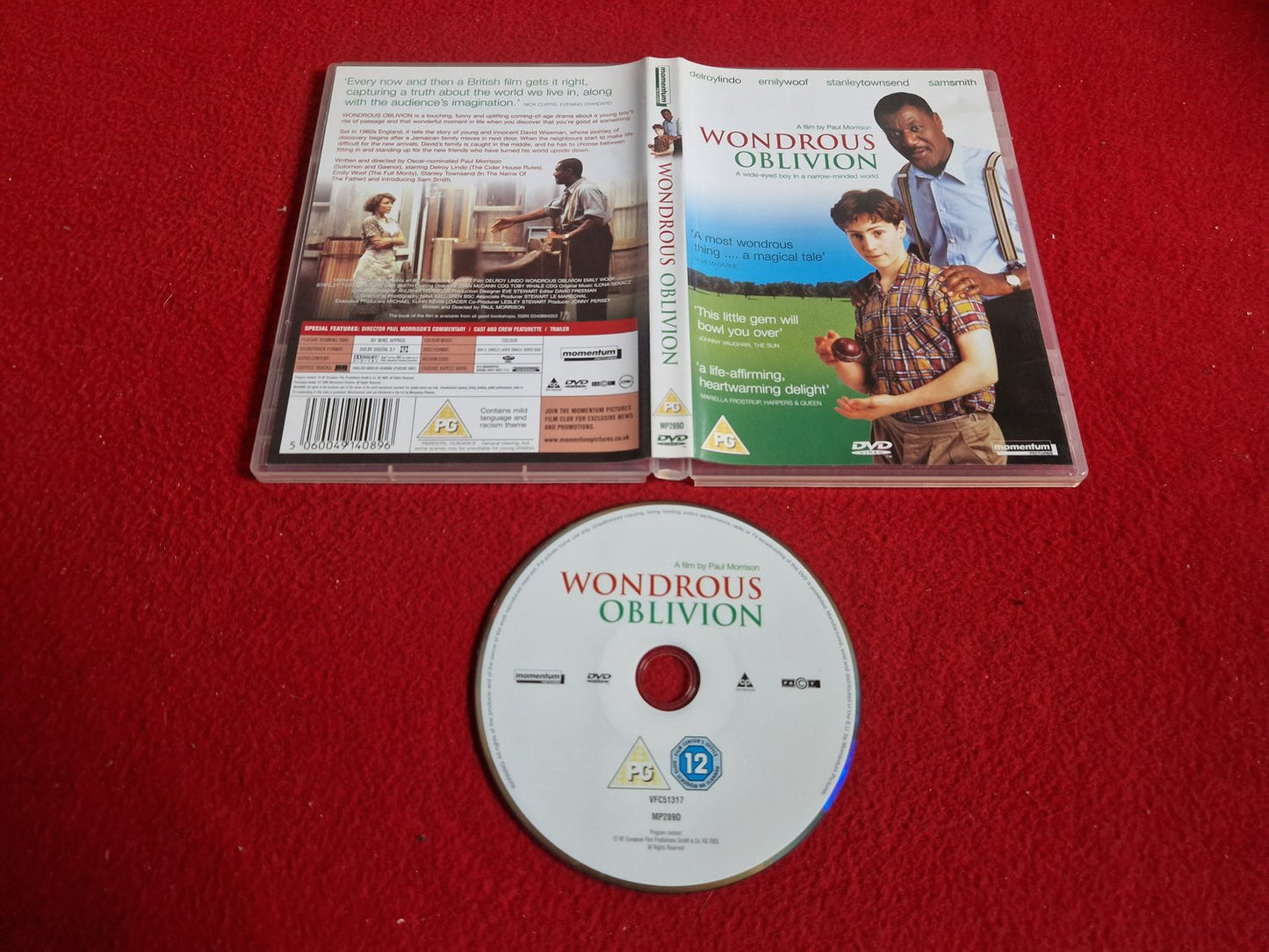 WONDROUS OBLIVION DVD