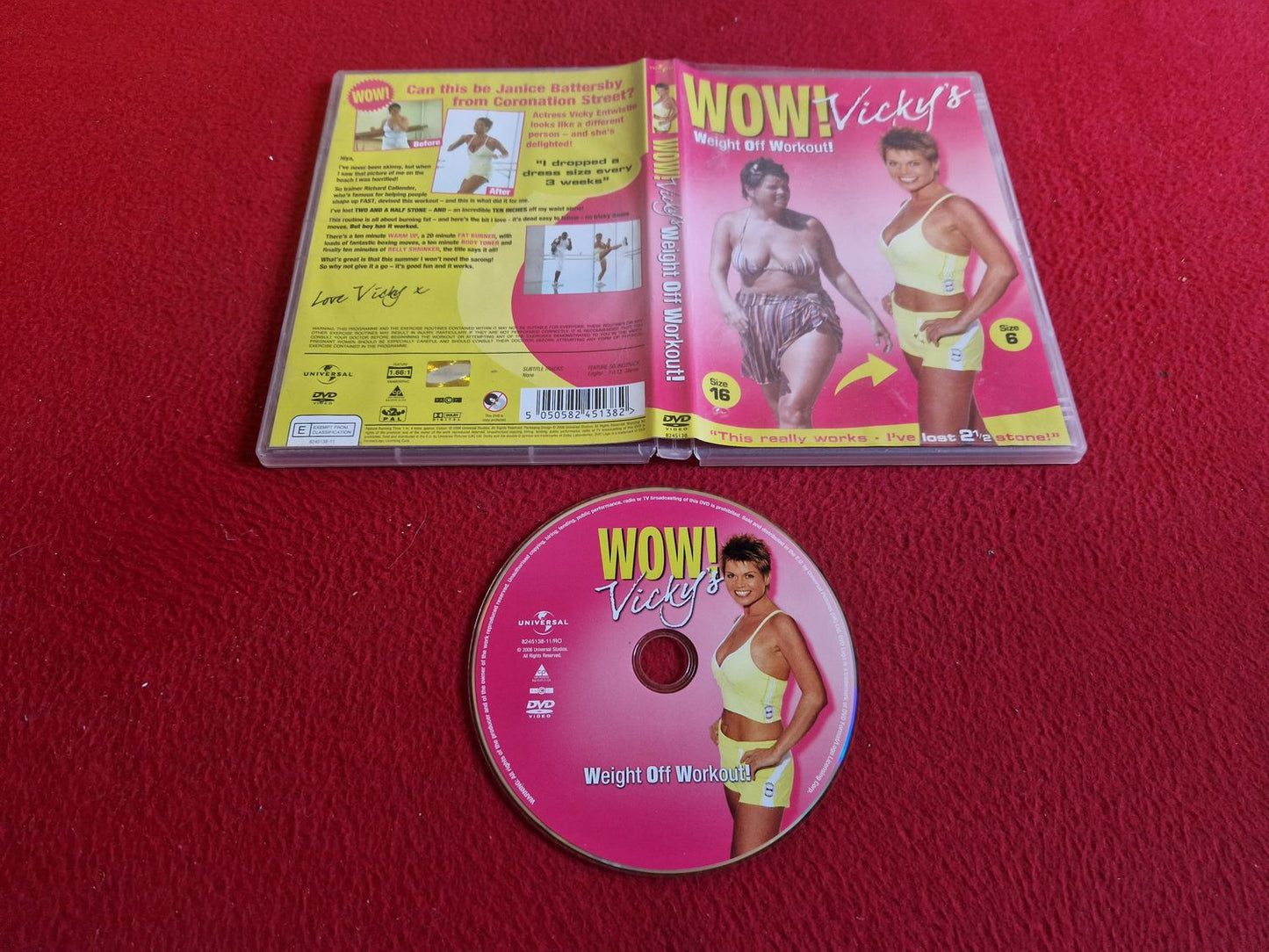 WOW! VICKYS: WEIGHT OFF WORKOUT! DVD