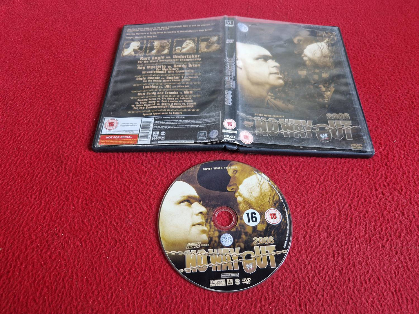 WWE NO WAY OUT 2006 DVD