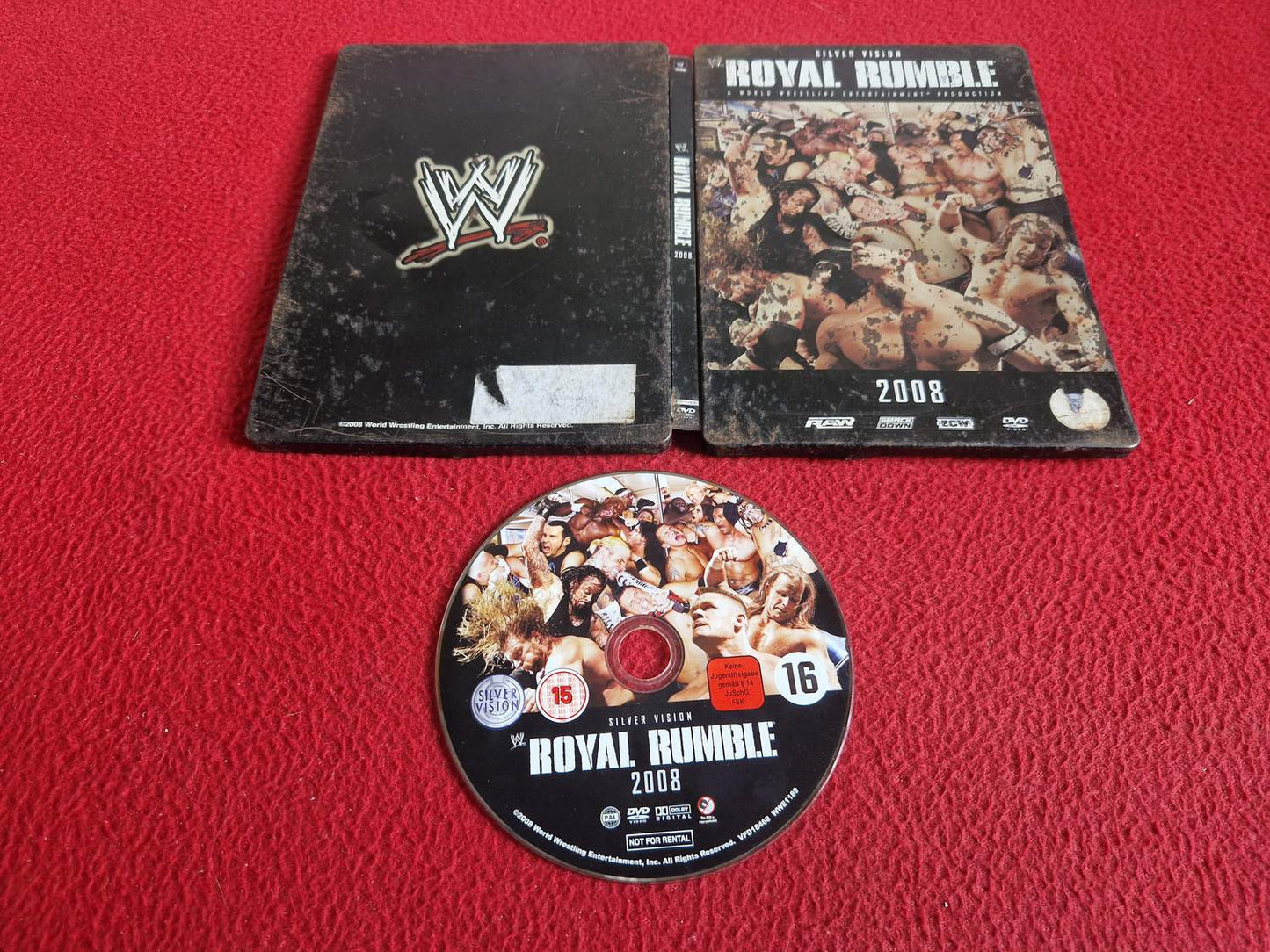 WWE ROYAL RUMBLE 2008 DVD
