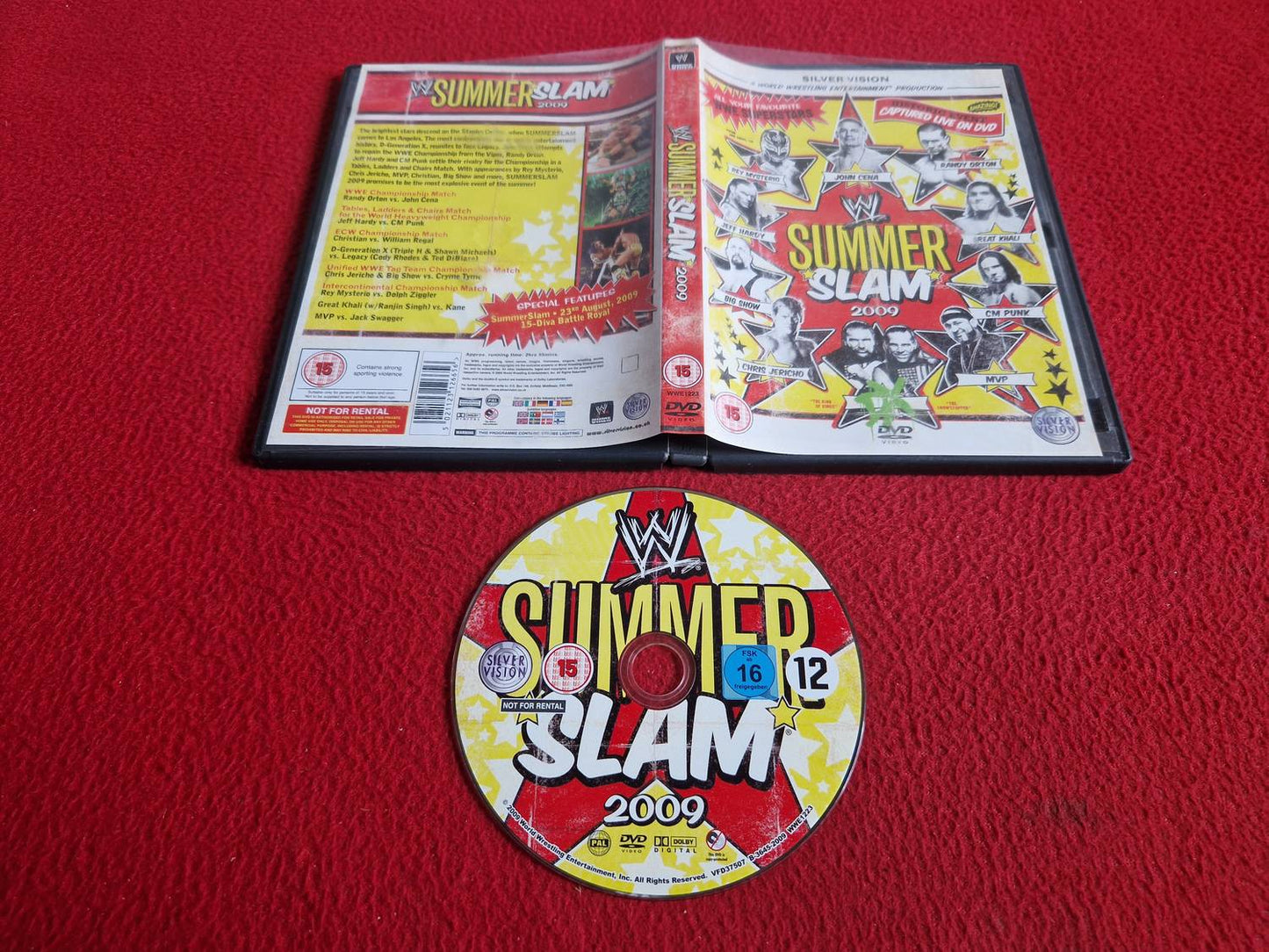WWE SUMMER SLAM 2009 DVD