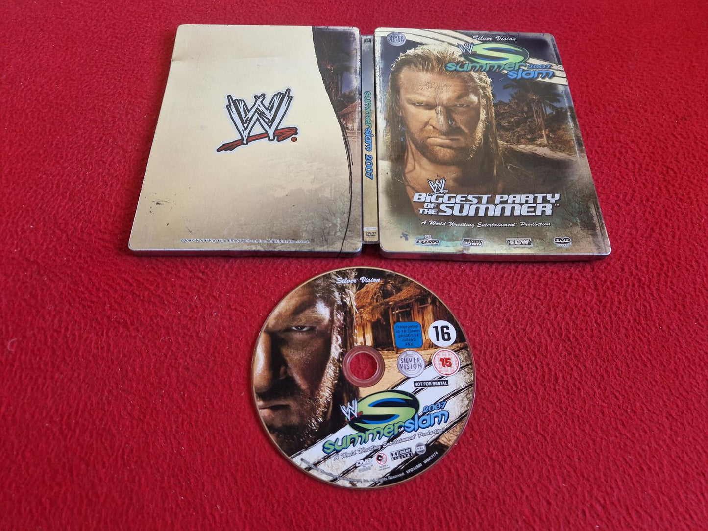 WWE WRESTLING BIGGEST PARTY OF THE SUMMER DVD