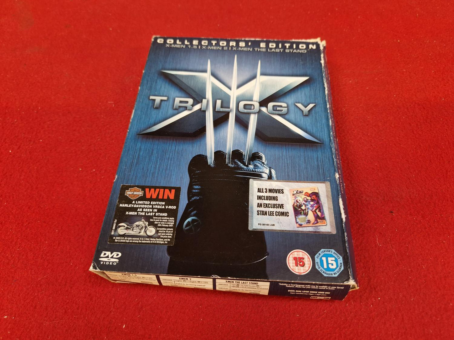 X-MEN TRILOGY BOX till DVD