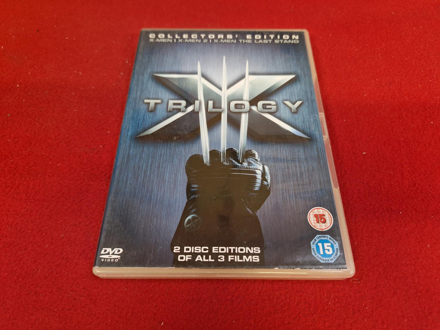X-MEN TRILOGY COLLECTORS EDITION BOX till DVD