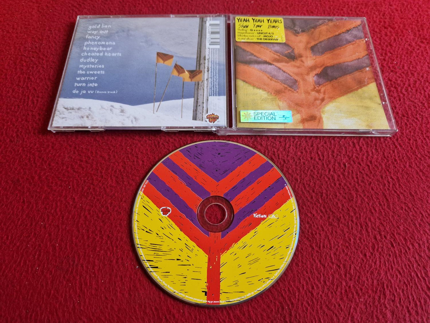 YEAH YEAH YEAHS SHOW YOUR BONES CD