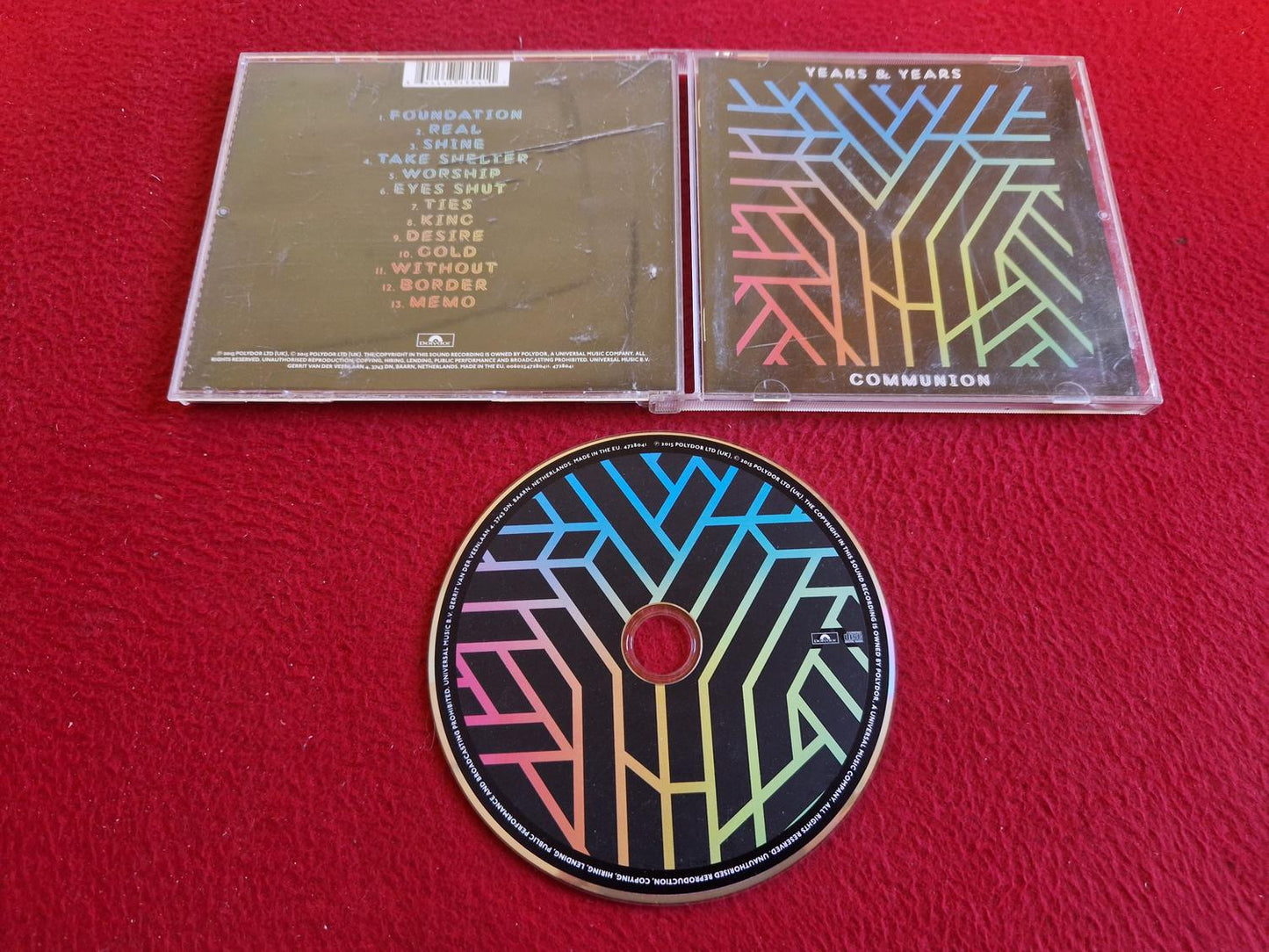 YEARS & YEARS COMMUNION CD