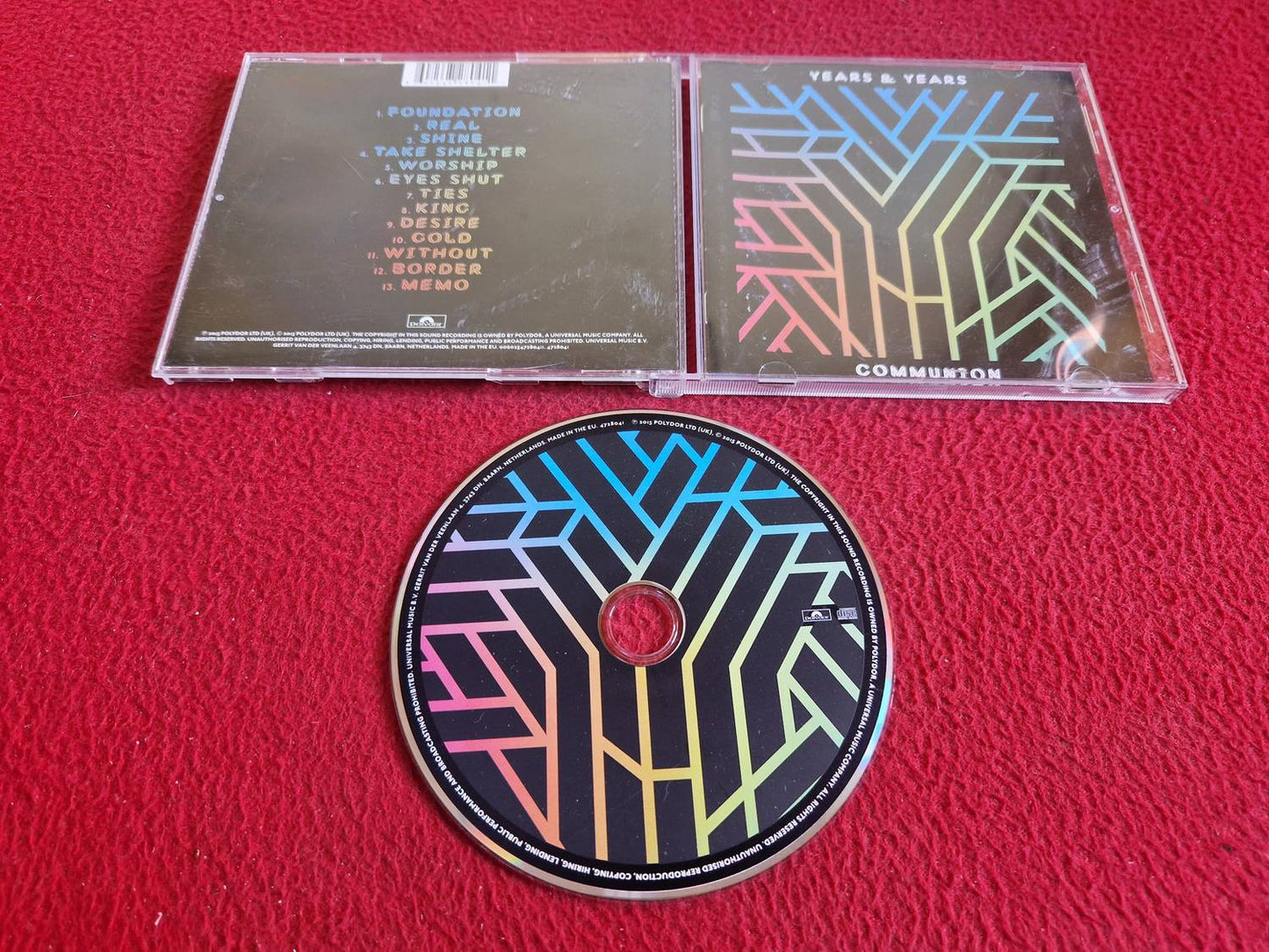 YEARS & YEARS COMMUNION CD