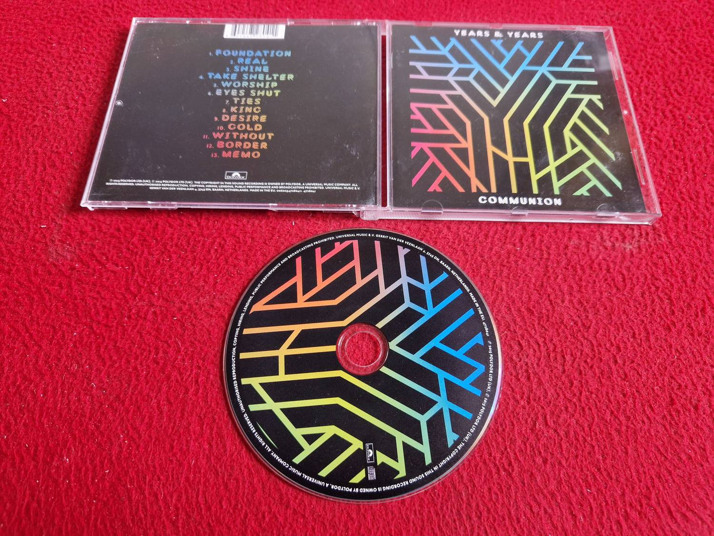 YEARS & YEARS COMMUNION CD