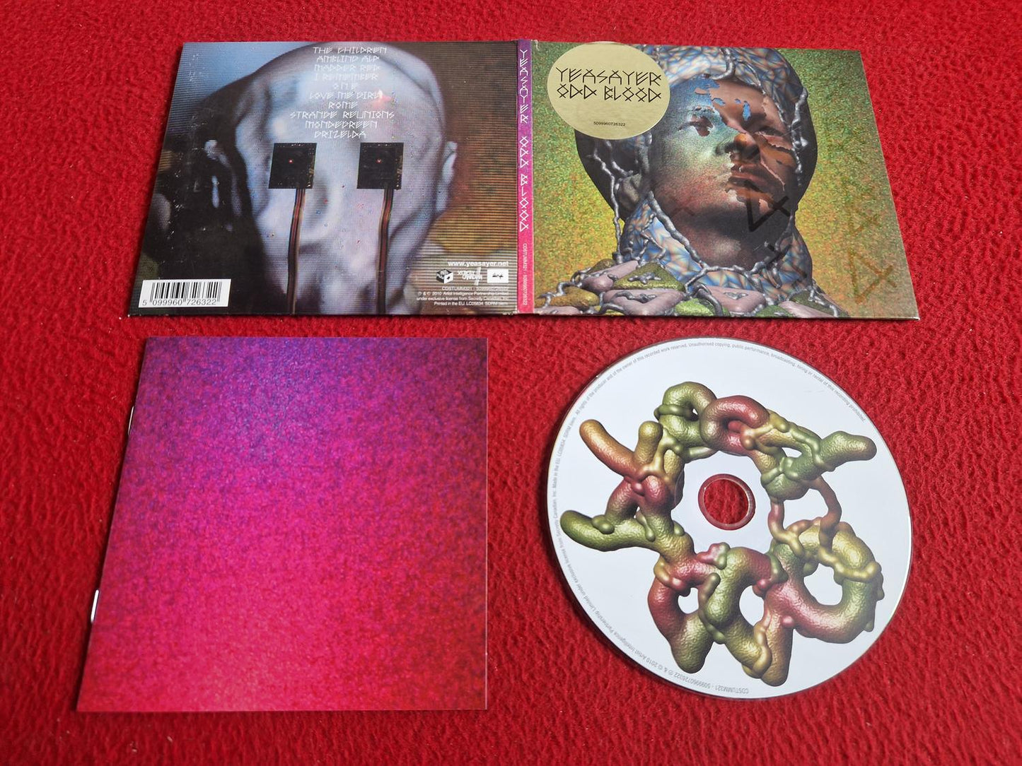 YEASAYER ODD BLOOD CD