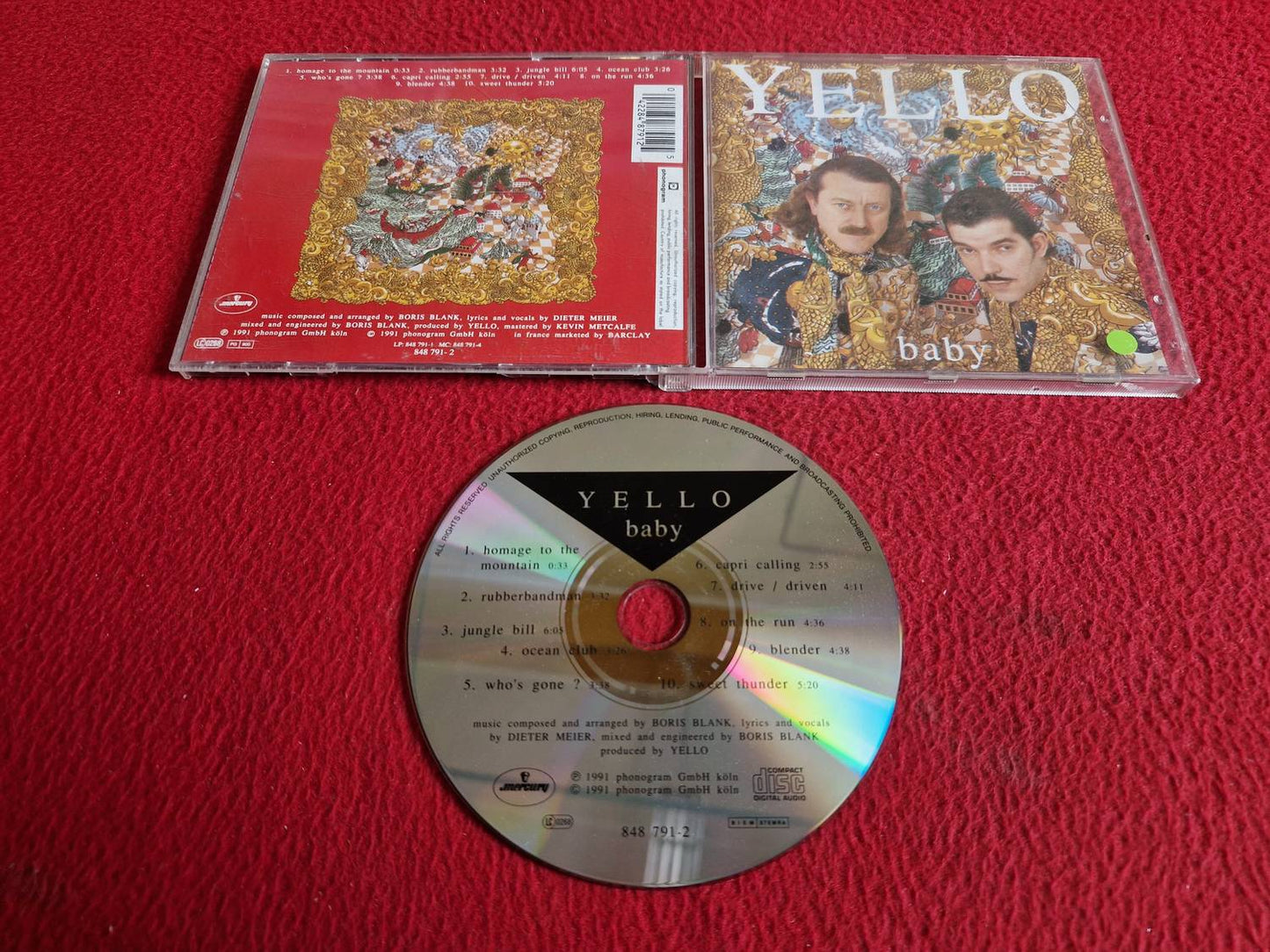YELLO BABY CD