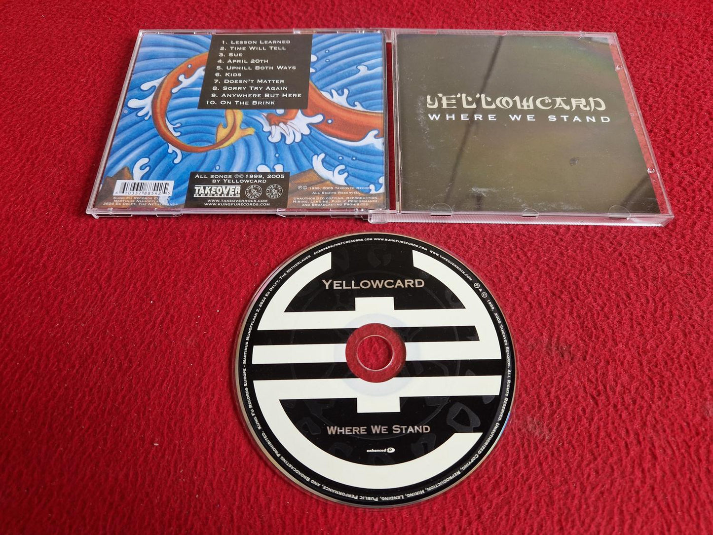 YELLOWCARD WHERE WE STAND CD
