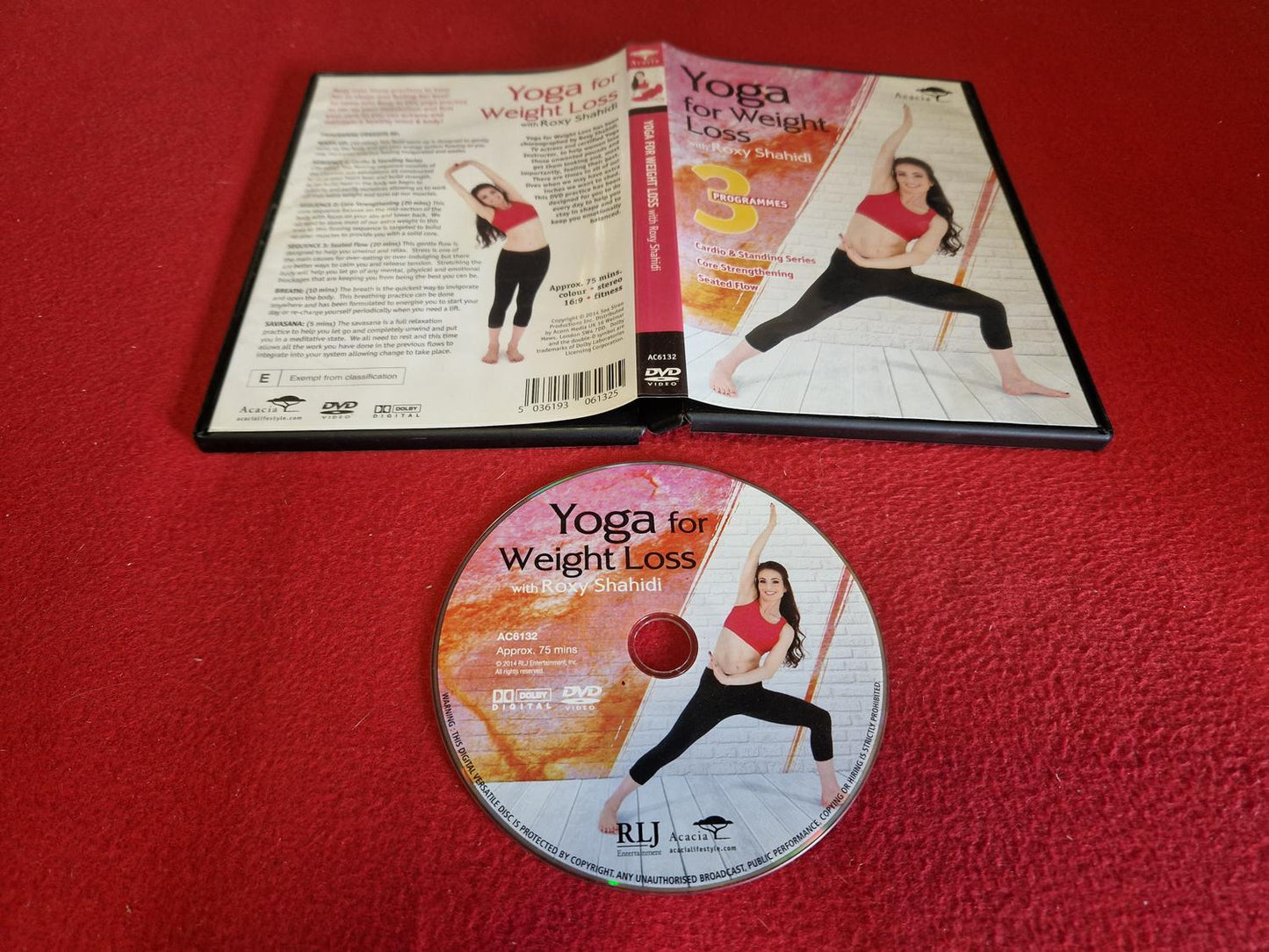 YOGA FOR WEIGHT LOSS WITH ROXY SHAHIDI till DVD