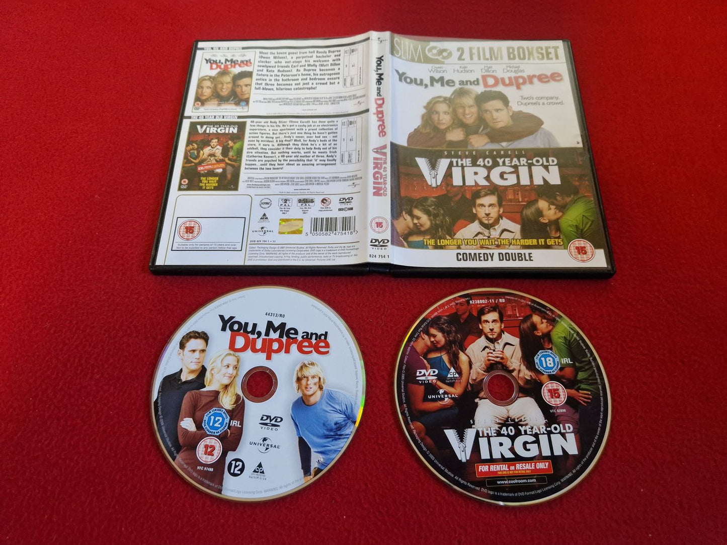 YOU, ME AND DUPREE - THE 40 YEAR OLD VIRGIN DVD