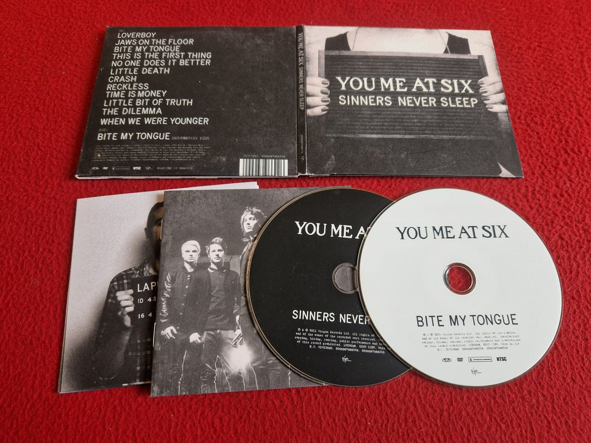 YOU ME AT SIX SINNERS NEVER SLEEP CD