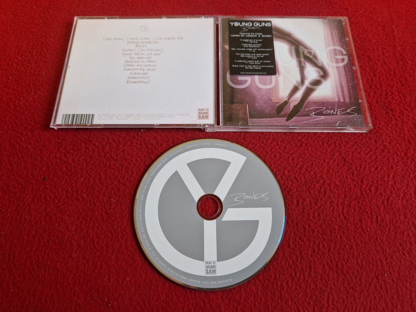 YOUNG GUNS BONES CD