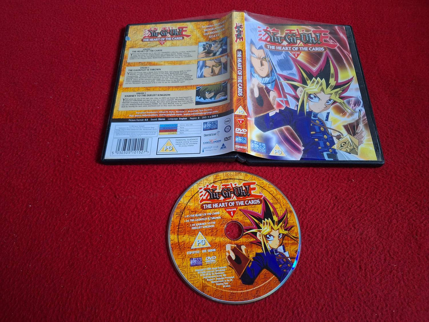 YU-GI-OH THE HEART OF THE CARDS DVD