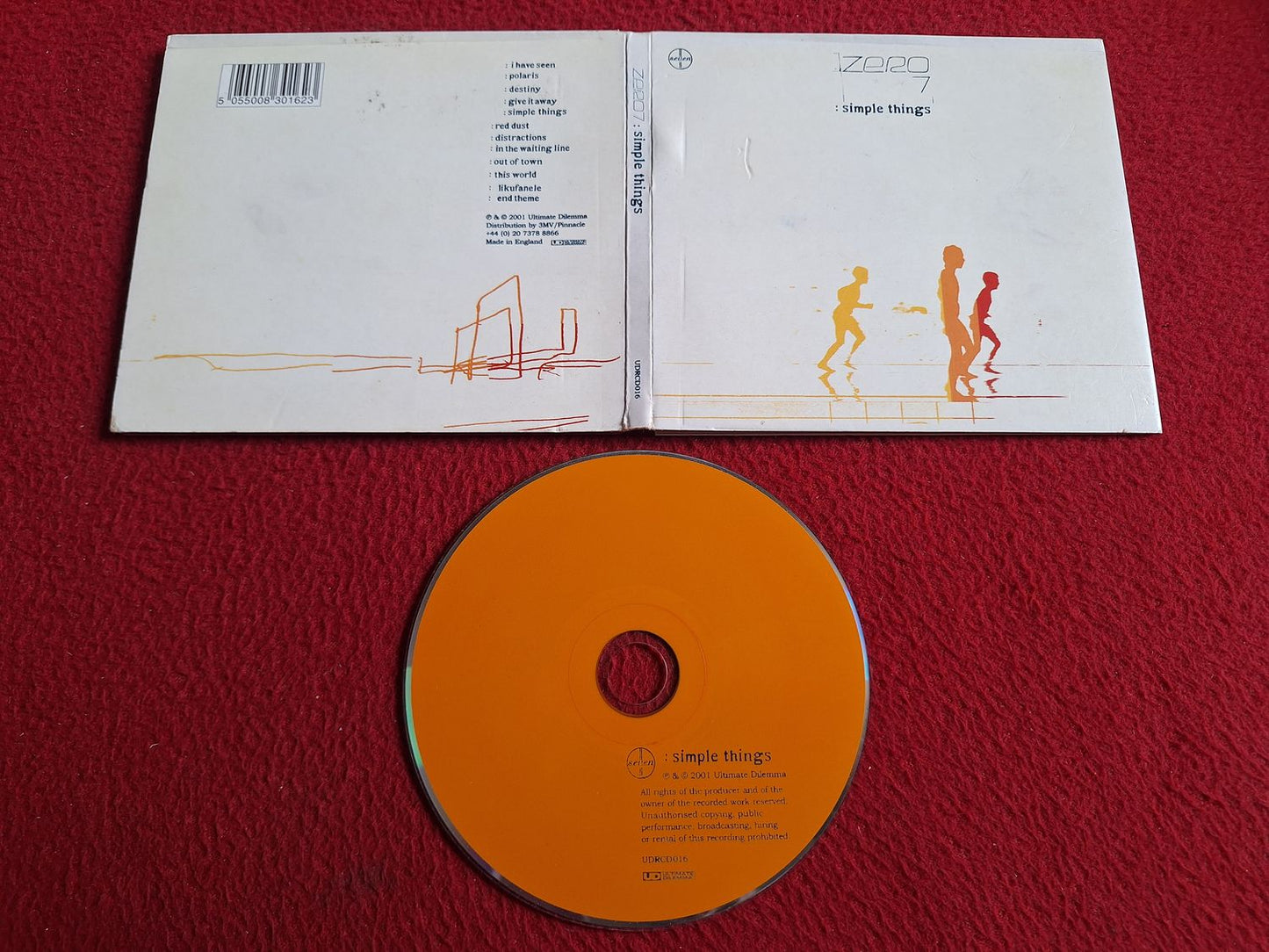 ZERO 7 SIMPLE THINGS CD