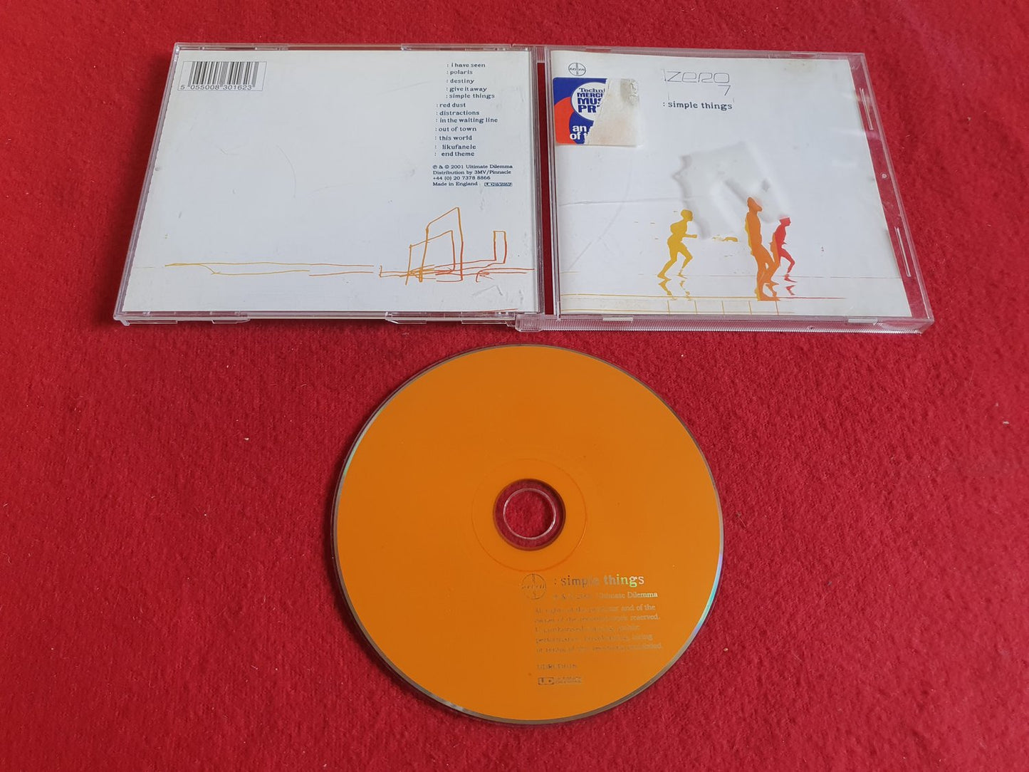 ZERO 7 SIMPLE THINGS till CD