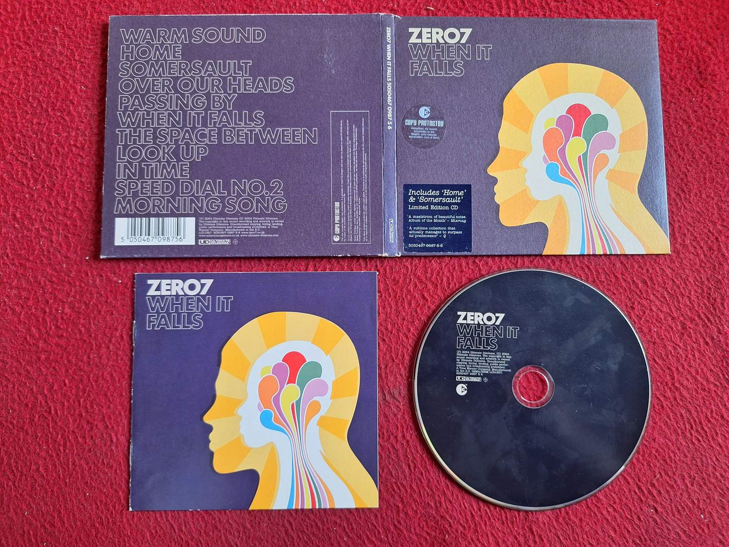 ZERO 7 WHEN IT FALLS CD