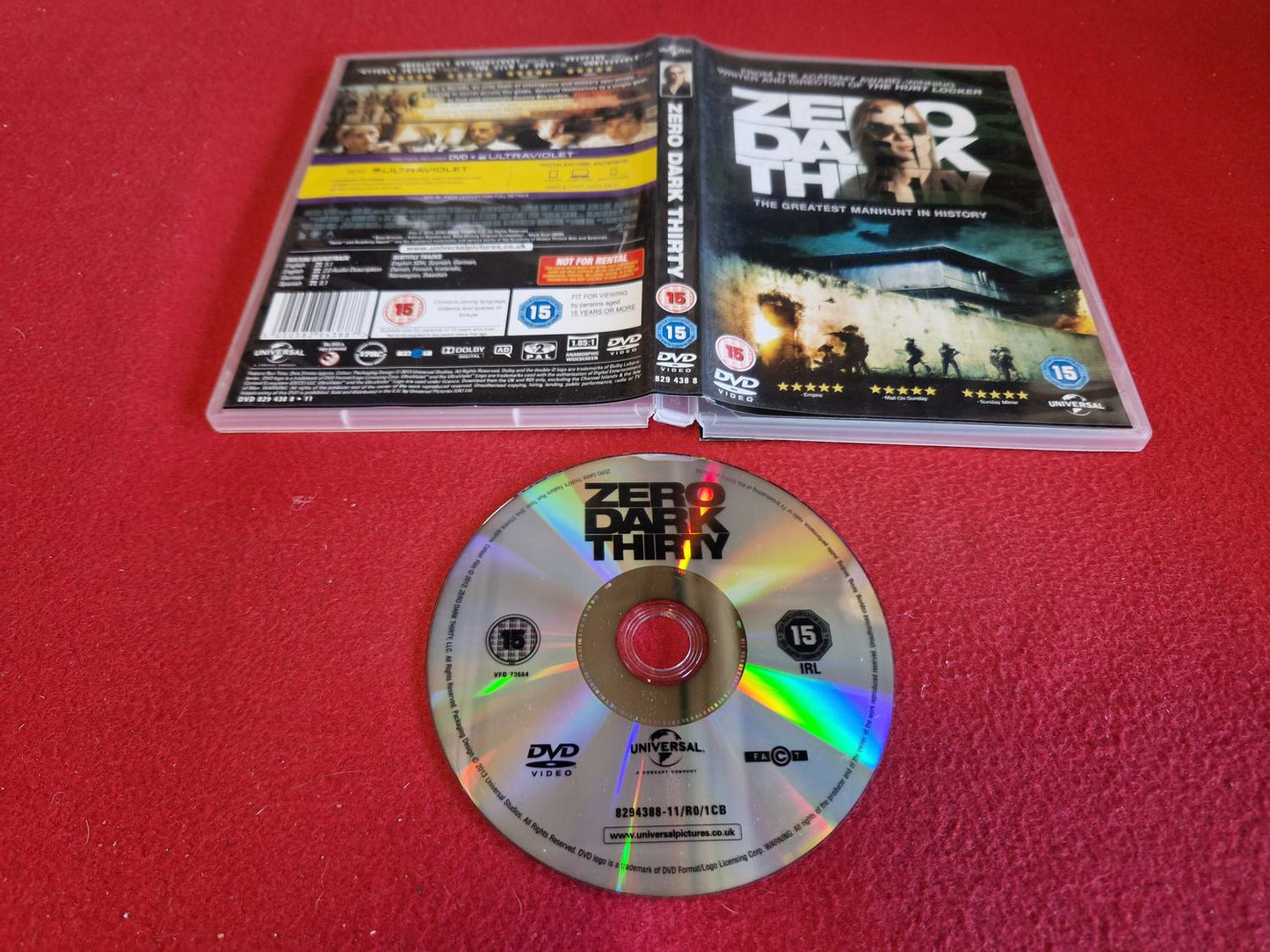 ZERO DARK THIRTY till DVD