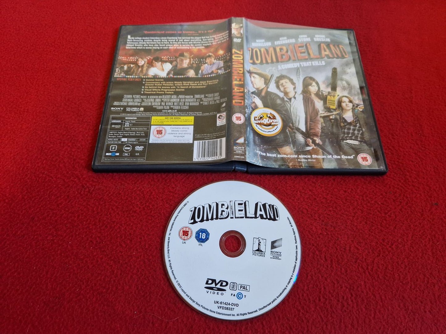 ZOMBIELAND DVD