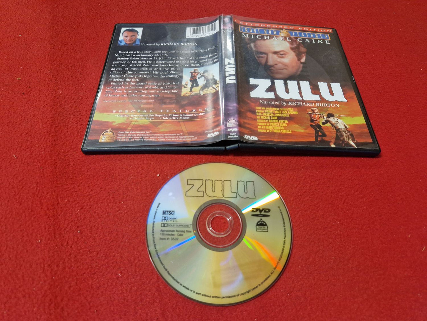 ZULU till DVD