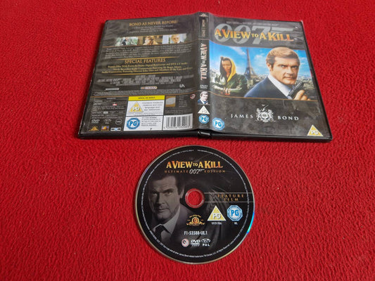 007 A VIEW TO A KILL DVD