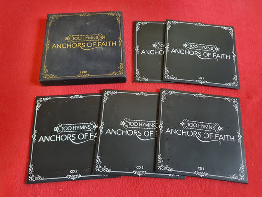 100 HYMNS ANCHORS OF FAITH BOX till CD