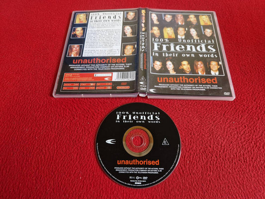 100% UNOFFICIAL FRIENDS IN THEIR OWN WORDS DVD