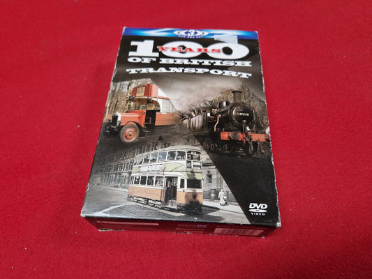 100 YEARS OF BRITISH TRANSPORT BOX till DVD