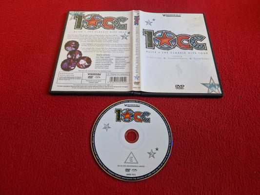 10CC ALIVE THE CLASSIC HITS TOUR DVD