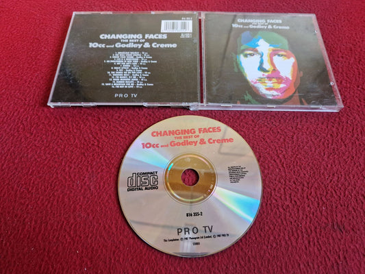 10CC AND GODLEY & CREME CHANGING FACES THE BEST OF CD