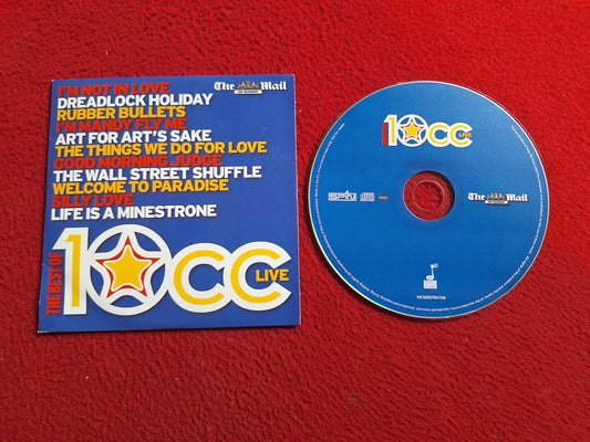 10 CC LIVE THE BEST OF [ THE MAIL ] CD