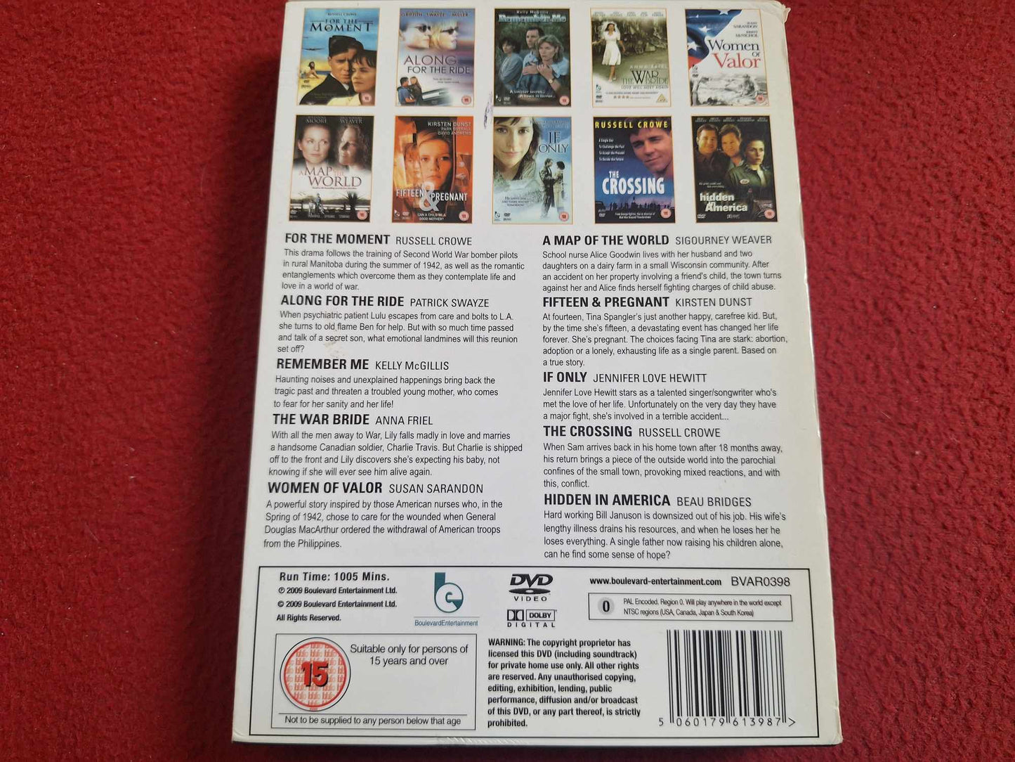 10 DRAMA CLASSICS - FIFTEEN & PREGNANT / THE WAR BRIDE / IF ONLY mfl BOX DVD