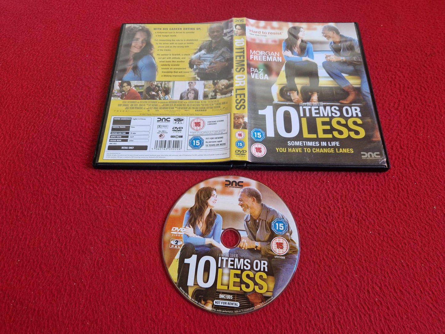 10 ITEMS OR LESS DVD