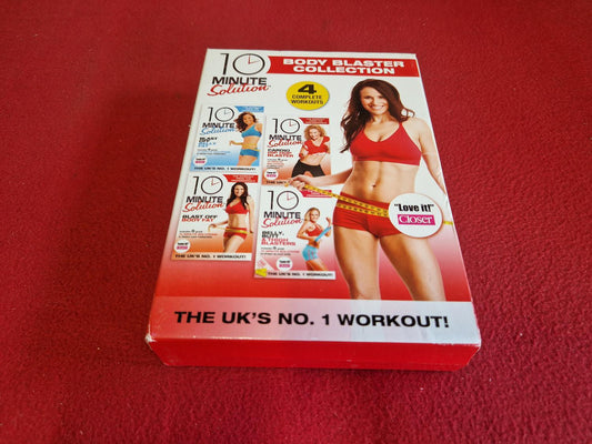 10 MINUTE SOLUTION BODY BLASTER COLLECTION BOX till DVD
