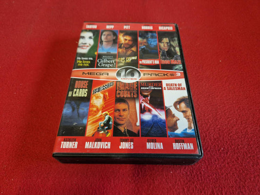 10 MOVIES TOO YOUNG TO DIE / IRON MAZE / HOUSE OF CARDS mfl BOX till DVD